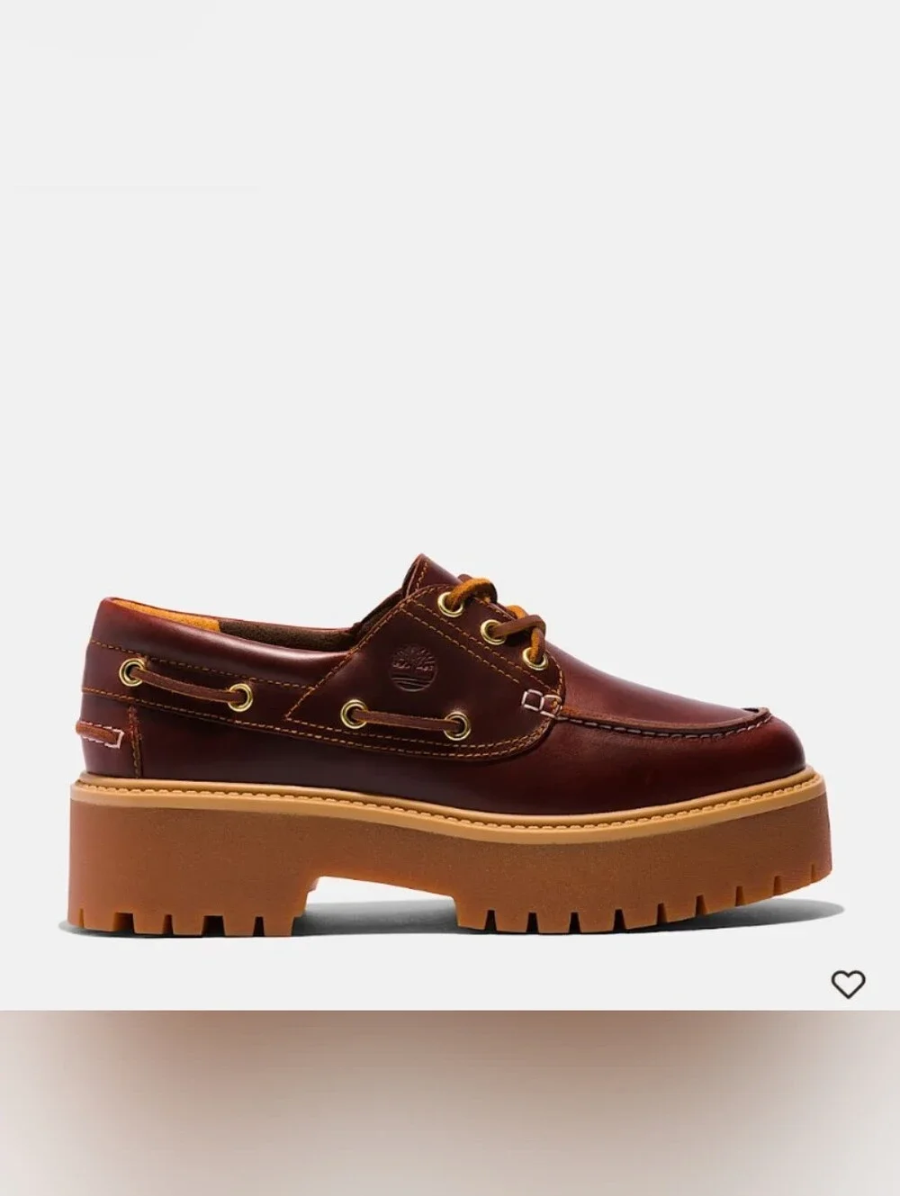 Timberland Women's Stone Street Platform Boat Shoe   New In Box Unopened